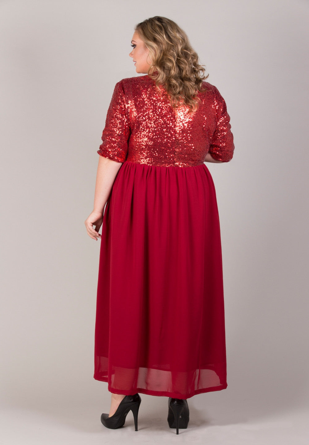 Plus Size Kasey Sequin Maxi - SWAKdesigns.com -  - 4