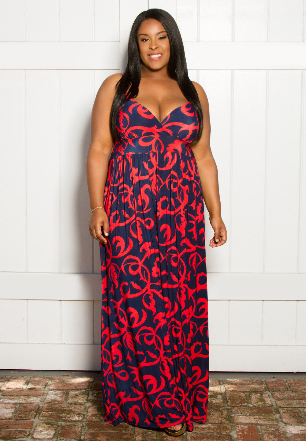 farrahmaxidress_navyred_blue_red